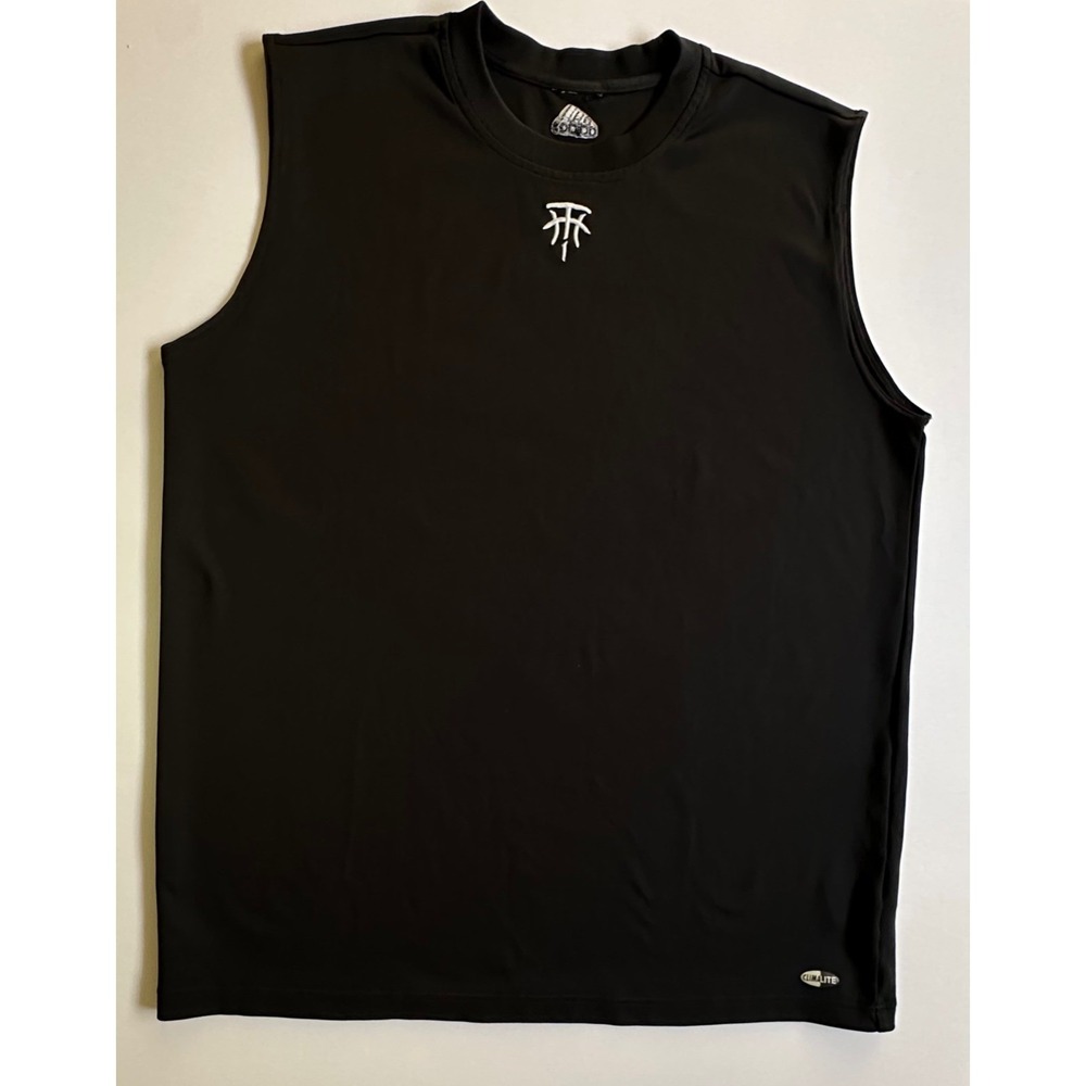 VTG Adidas Tracy McGrady T-Mac Climalite Sleeveless Basketball Shirt Black L Y2K